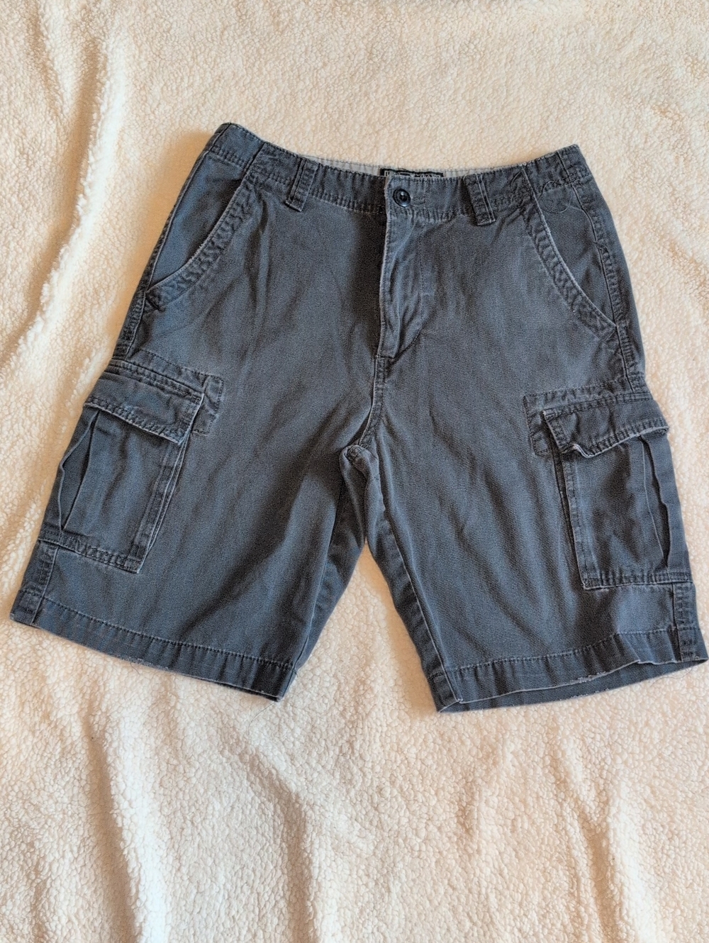 Iron Jeans  Men's Cargo Shorts - Charcoal Size 29